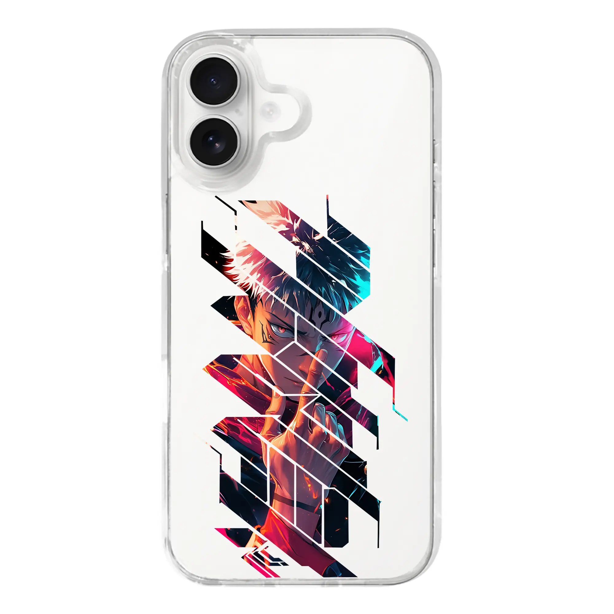 呪術廻戦 グッズ,虎杖 悠仁 - iPhone 17シリーズ 透明スマホケース – 薄型・耐衝撃・精密フィット保護カバー